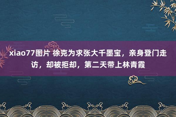 xiao77图片 徐克为求张大千墨宝，亲身登门走访，却被拒却，第二天带上林青霞