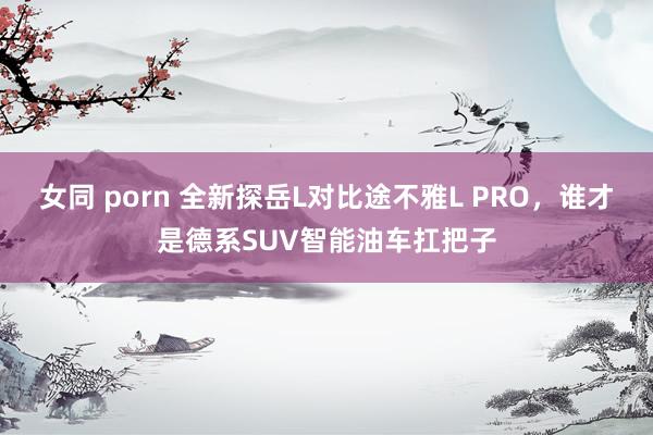 女同 porn 全新探岳L对比途不雅L PRO，谁才是德系SUV智能油车扛把子