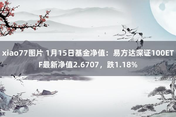 xiao77图片 1月15日基金净值：易方达深证100ETF最新净值2.6707，跌1.18%