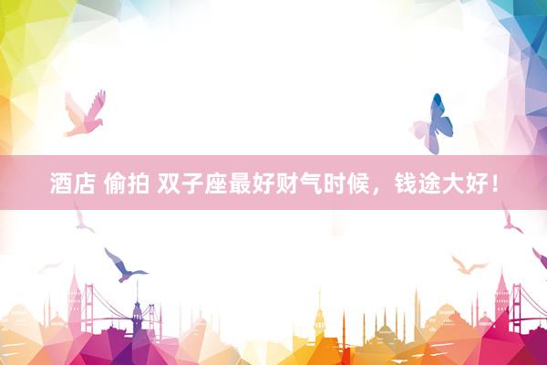 酒店 偷拍 双子座最好财气时候，钱途大好！